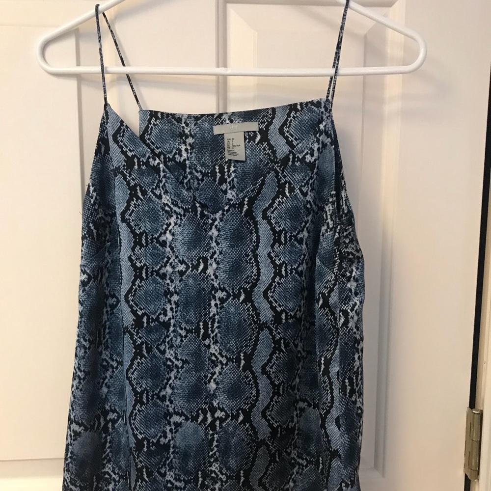 H&M Snake Skin Tank Top